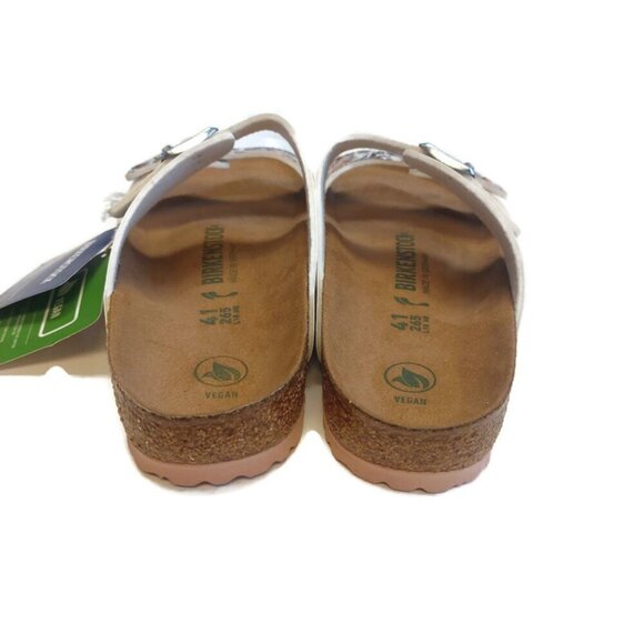 Birkenstock Sydney Vegan Birko-Flor Sandals Womens 10 Paisley Light Rose EU 41 - Picture 7 of 9